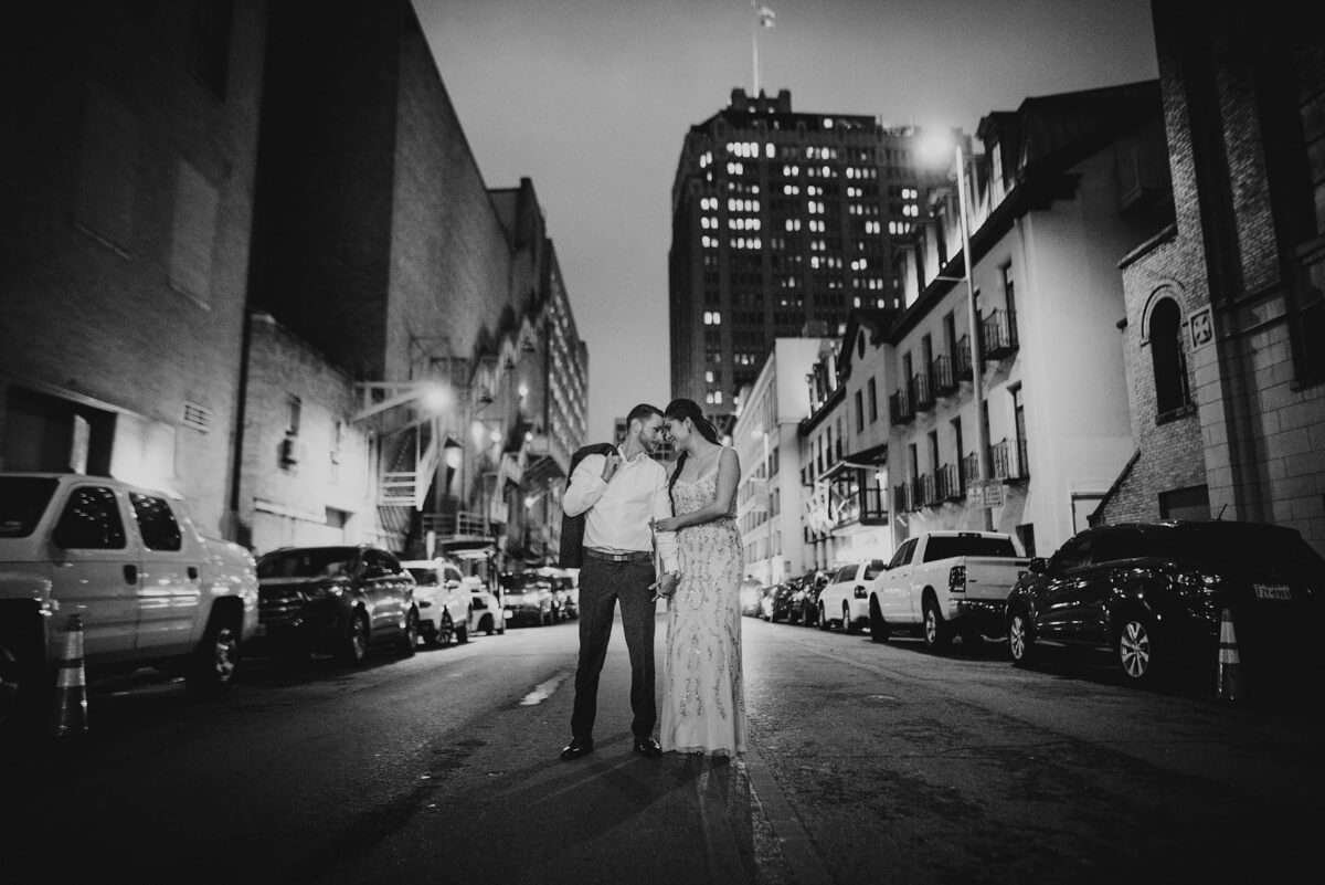 Downtown San Antonio Engagement Photography with Genevieve and Eric