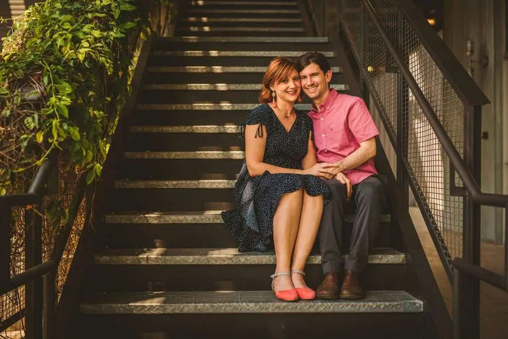 Engagement session at confluence park