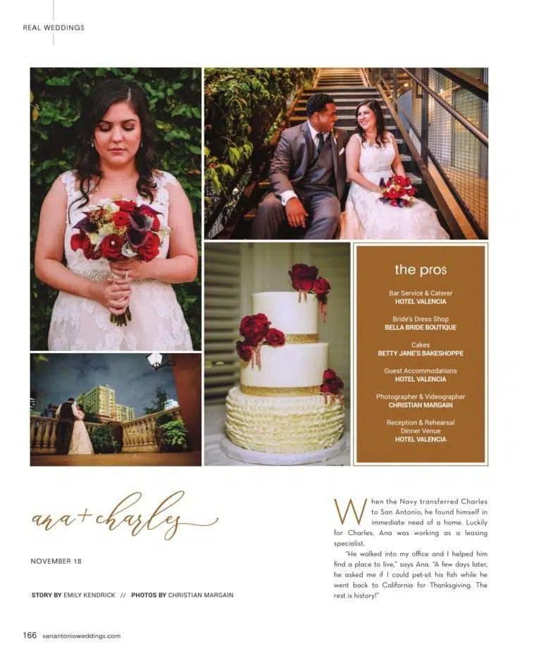 San Antonio Weddings Magazine Publication