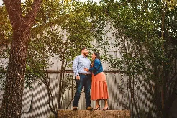Luisa and Raul Engagement Session Gruene Texas