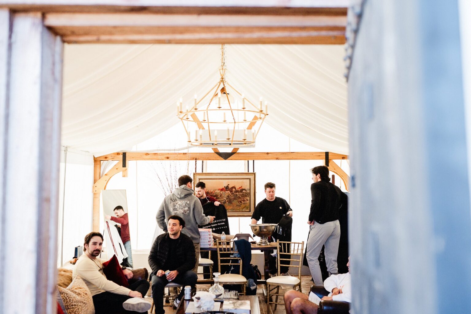 Wedding at Windermere Farms near San Marcos, Texas Hill Country, getting ready before the ceremony, by Christian Margain