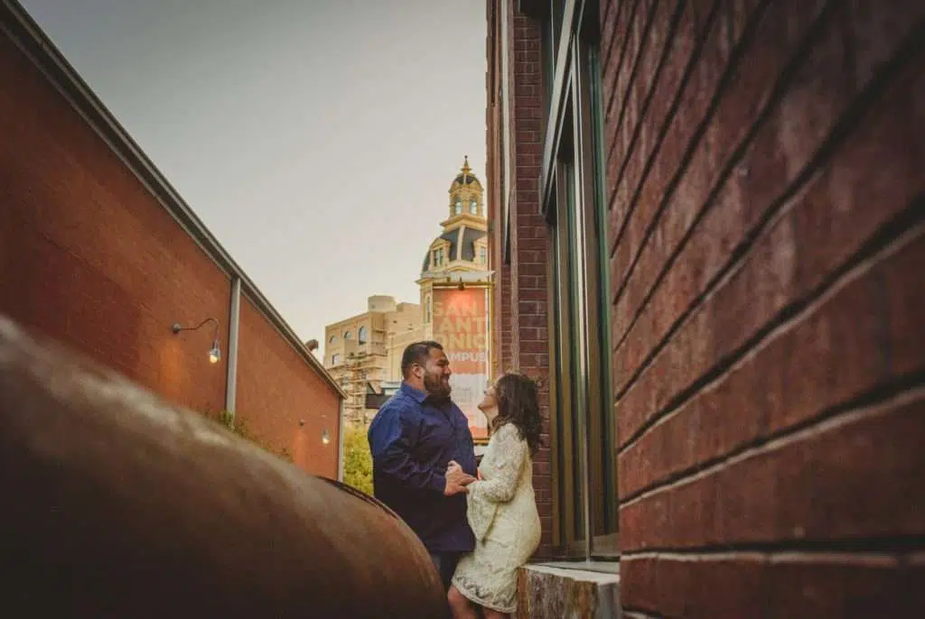 Engagement Photos at the pearl brewery san antonio